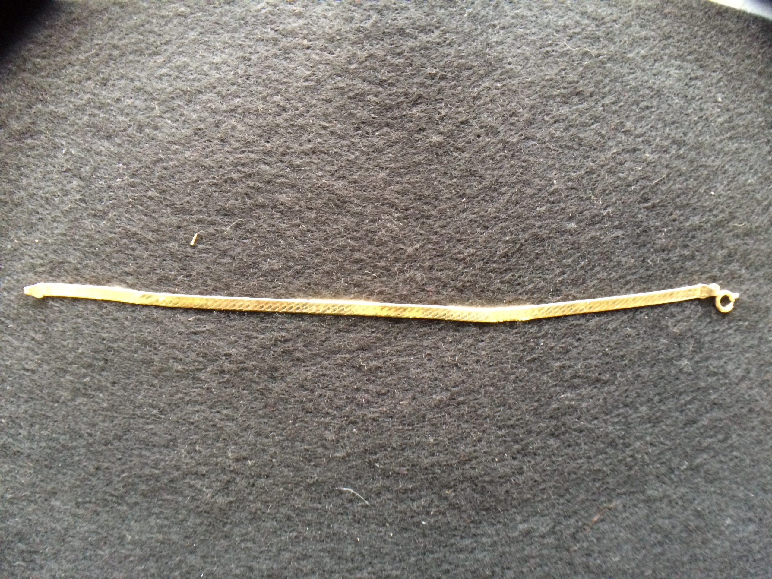 14 Karat yellow Gold mesh Bracelet - Amherst Antiques
